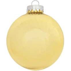 Personalized Plain Design Ornament 4 Inch -Holiday Decoration Store 1001 media gold 2