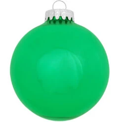 Personalized Plain Design Ornament 4 Inch -Holiday Decoration Store 1001 media green 2