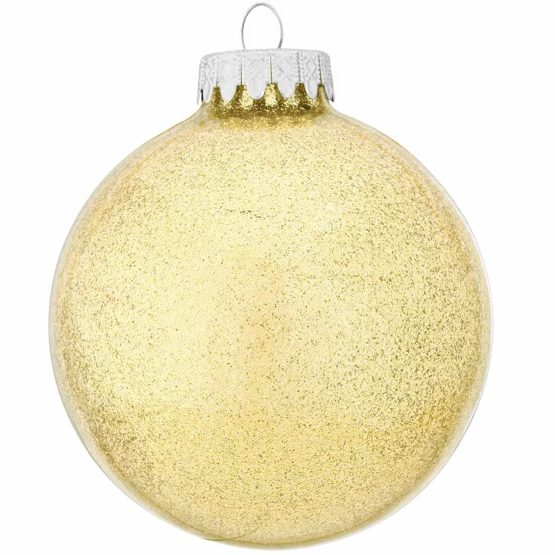 Personalized Sparkling Glass Ornament 4 Personalized Sparkling Glass Ornament - Image 2