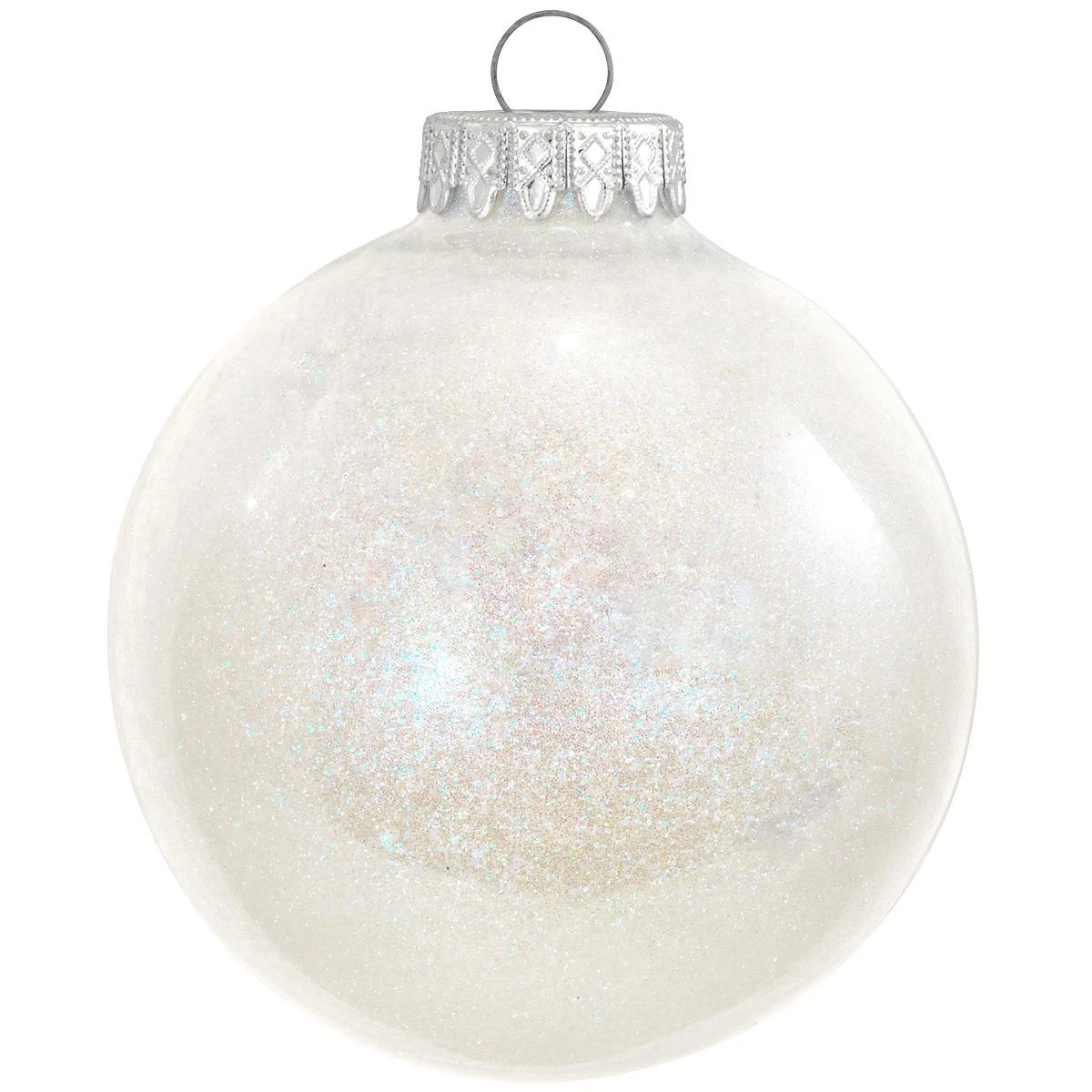 Personalized Sparkling Glass Ornament 14 Personalized Sparkling Glass Ornament - Image 12