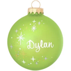 Personalized Star Swirl Ornament 28 Personalized Star Swirl Ornament -Holiday Decoration Store 1008 media lime20green 1