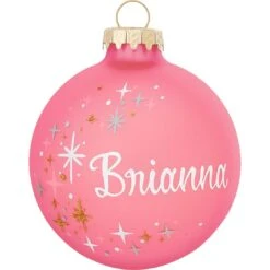 Personalized Star Swirl Ornament 24 Personalized Star Swirl Ornament -Holiday Decoration Store 1008 media pink 1