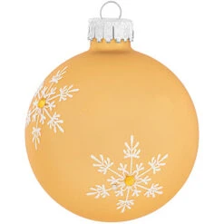 Personalized Birthstone Glass Ornament -Holiday Decoration Store 1010 media gold 2