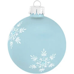 Personalized Birthstone Glass Ornament -Holiday Decoration Store 1010 media light20blue 2