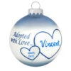 Personalized Adopted With Love Blue Ornament 2 Personalized Adopted With Love Blue Ornament -Holiday Decoration Store 1081585 web 1.default