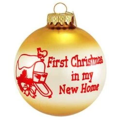First Christmas In My New Home Ornament