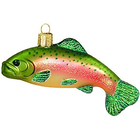 Rainbow Trout Ornament 3 Rainbow Trout Ornament