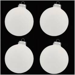 Frost Glass Ornament Box Set