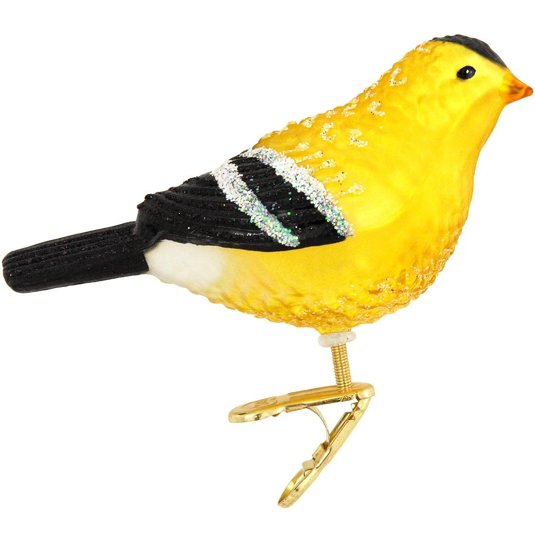 Goldfinch Glass Ornament 3 Goldfinch Glass Ornament