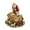 Kneeling Santa Musical Figure