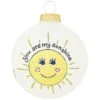 You Are My Sunshine Hearts Gifts Ornament