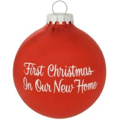 Personalized First Christmas In Our New Home Ornament -Holiday Decoration Store 1124101 web 2