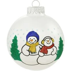 Personalized Snowman Parent With Child Ornament -Holiday Decoration Store 1126253 web 3