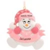 Personalized Baby's First Christmas Girl Snowman Ornament 2 Personalized Baby's First Christmas Girl Snowman Ornament -Holiday Decoration Store 1131722 web 1.default