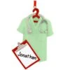 Personalized Green Scrubs Ornament -Holiday Decoration Store 1131733 web 1.default
