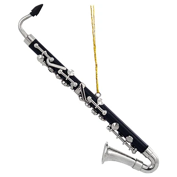 Bass Clarinet Ornament 3 Bass Clarinet Ornament