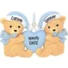 Personalized Twin Boy Bears Ornament -Holiday Decoration Store 1134204 web 1.default