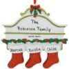 Personalized Mantle With 3 Stockings Ornament -Holiday Decoration Store 1142359 web 1.default