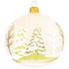 Frost With Gold And White Trees Glass Ornament -Holiday Decoration Store 1142900 web 1.default