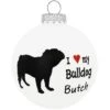 Personalized I Love My Bulldog Glass Ornament -Holiday Decoration Store 1144001 web 1.default