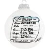 Personalized Baby Boy Birth Statistics Heart Gifts Ornament 1 Personalized Baby Boy Birth Statistics Heart Gifts Ornament -Holiday Decoration Store 1147082 web 1.default