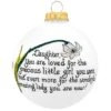 Daughters Are Loved Ornament