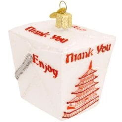 Chinese Take-Out Box Ornament
