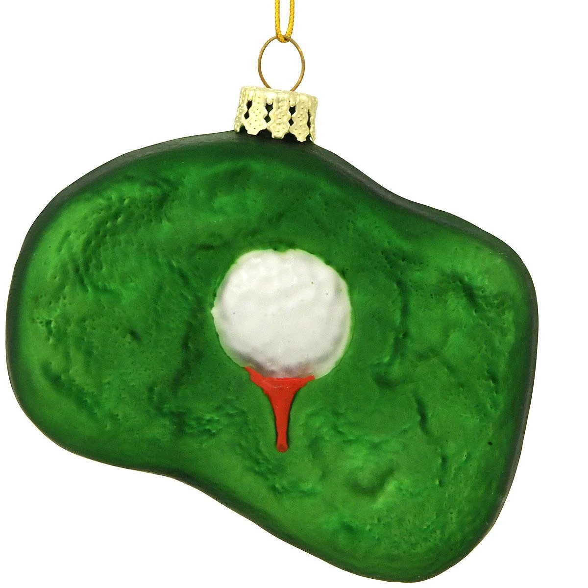 Personalized Golf Green Glass Ornament 4 Personalized Golf Green Glass Ornament - Image 2