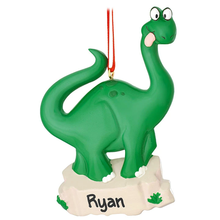 Personalized Dinosaur Ornament 3 Personalized Dinosaur Ornament