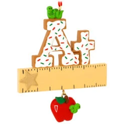 Personalized A Plus Ornament -Holiday Decoration Store 1150948 web 2