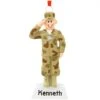 Personalized Army Man Ornament