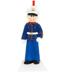 Personalized Marine Man Ornament -Holiday Decoration Store 1151088 web 2