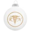 RN Nurse Heart Gifts Ornament