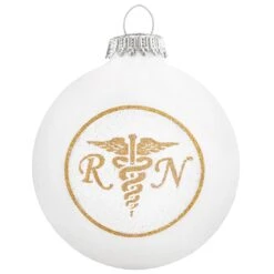 RN Nurse Heart Gifts Ornament