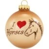 I Love Horses Glass Ornament 1 I Love Horses Glass Ornament -Holiday Decoration Store 1158436 web 1.default