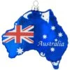 Australia Glass Ornament