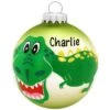 Personalized Dinosaur Glass Ornament -Holiday Decoration Store 1159289 web 1.default