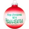 Personalized First Christmas As Grandma Glass Ornament 1 Personalized First Christmas As Grandma Glass Ornament -Holiday Decoration Store 1159596 web 1.default