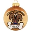 Personalized Special Granddog Glass Ornament 1 Personalized Special Granddog Glass Ornament -Holiday Decoration Store 1160616 web 1.default