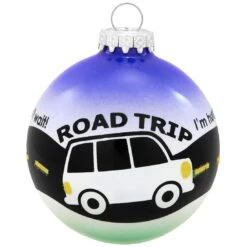Personalized Road Trip Glass Ornament 7 Personalized Road Trip Glass Ornament -Holiday Decoration Store 1160617 web 3
