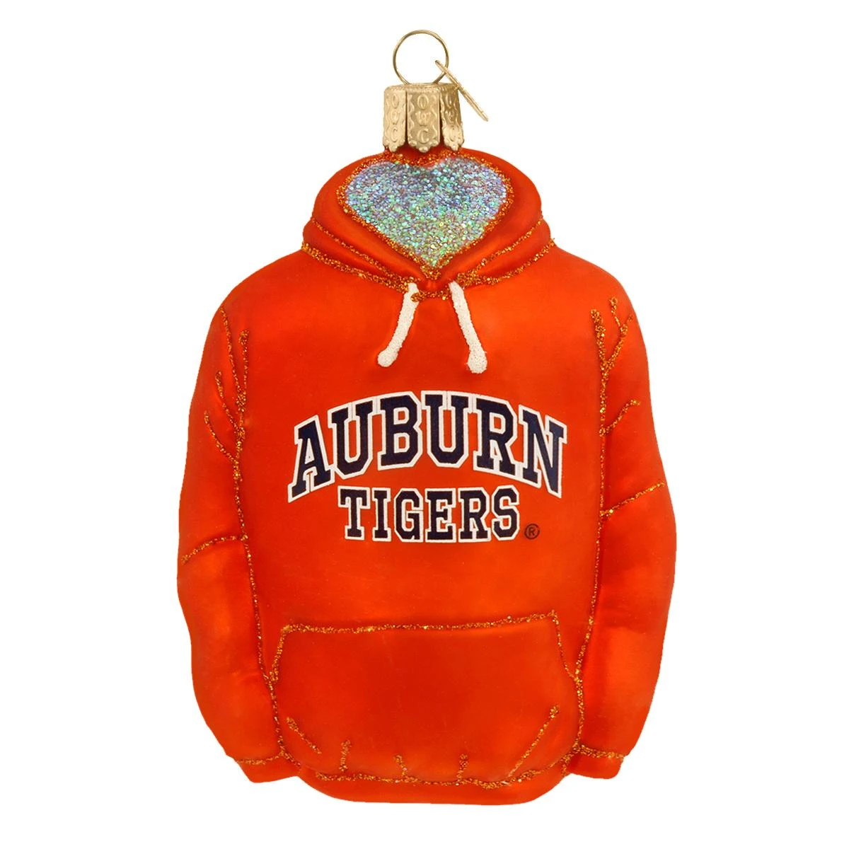 Auburn University Hoodie Ornament 3 Auburn University Hoodie Ornament