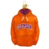 Clemson University Hoodie Ornament