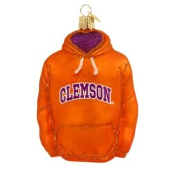 Clemson University Hoodie Ornament