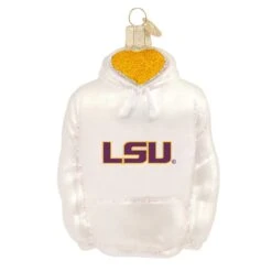 Louisiana State University Hoodie Ornament