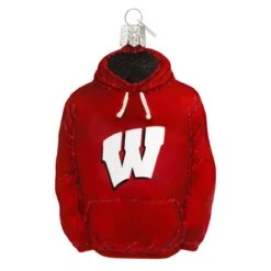 University Of Wisconsin Hoodie Ornament