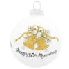50th Anniversary Glass Ornament -Holiday Decoration Store 1163747 web 1.default