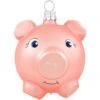 Pink Portly Pig Glass Ornament 2 Pink Portly Pig Glass Ornament -Holiday Decoration Store 1164048 web 1.default