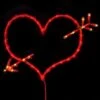 LED Heart With Arrow Ornamental -Holiday Decoration Store 1165461 web 1.default