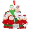 Personalized Family Of 7 With Snow Shovel Ornament 1 Personalized Family Of 7 With Snow Shovel Ornament -Holiday Decoration Store 1165691 web 1.default
