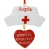 Personalized World's Greatest Nurse Ornament -Holiday Decoration Store 1166117 web 1.default